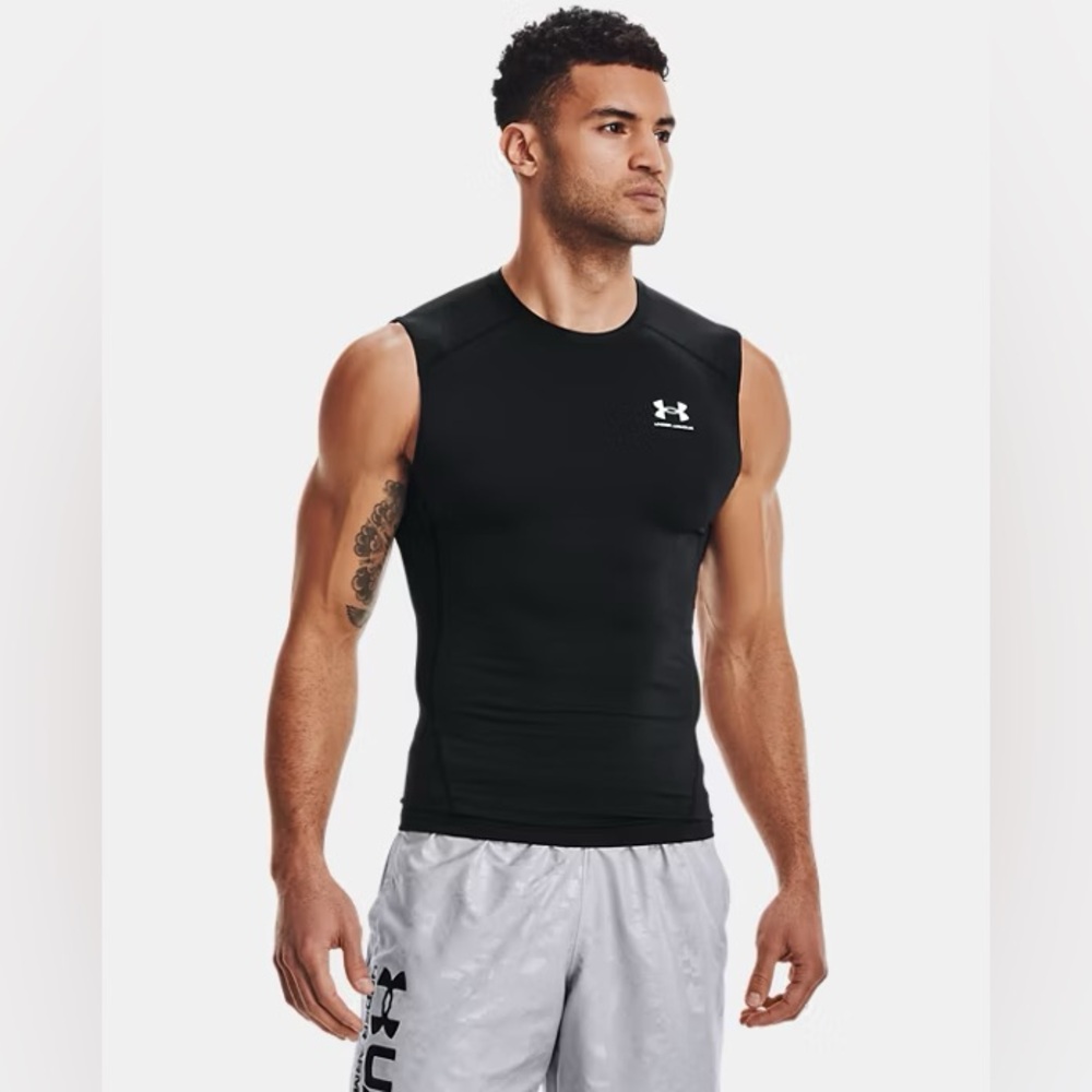 Under Armour Men's Black Performance Tank Top